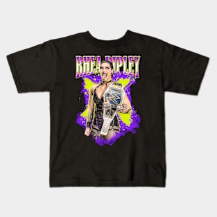 rhea ripley Kids T-Shirt